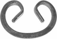 Завиток кованый 100x65 мм квадрат 10x10 мм