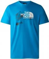 Футболка чоловіча THE NORTH FACE Odles Tech NF0A828S-RI3 р.S блакитний