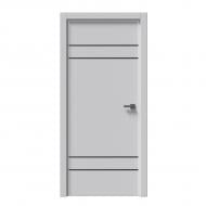 Дверное полотно IN WOOD Etalon ET-03 AL ПГ с молдингами 700 мм белый