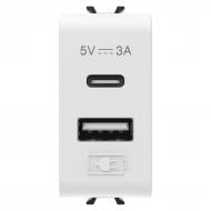 Механизм бытовая без заземления IP20 белый матовый GW15449