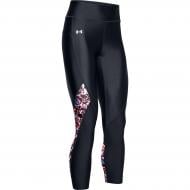 Лосины Under Armour UA HG Armour Ankle Crop Print Inset 1351707-001 р.S черный