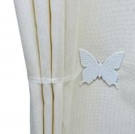 Магніт Метелик Україна 70х55 мм білий Н0005 MISLT