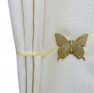 Магнит Бабочка Украина 70х55 мм золото Н0005-3 MISLT