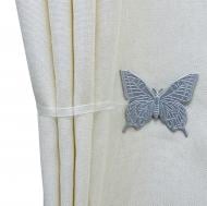 Магніт Метелик Україна 70х55 мм срібло Н0005-4 MISLT