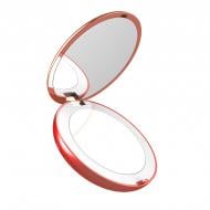 Повербанк Line Art Mirror 4000 mAh red (4004M-2) с подсветкой Повербанк Line Art Mirror 4000 mAh red (4004M-2) с подсветкой
