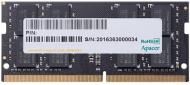 Оперативная память Apacer SODIMM DDR4 16 GB (1x16GB) 2400 MHz (ES.16G2T.GFH)