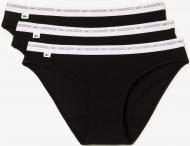 Набор трусов женские Lacoste Stretch Cotton Briefs (3 шт) 8F1338_031 S черный