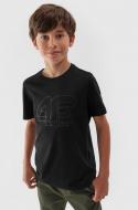 Футболка 4F TSHIRT M1602 4FJRAW23TTSHM1602-20S р.146 черный