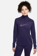 Джемпер Nike W NK DF SWOOSH HBR HZ PACER FB4687-555 р.S синий