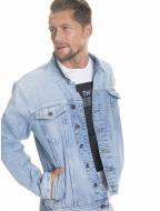 Куртка женская демисезонная Big Star U.S. LEGEND TRUCKER 130178107 р.M голубая
