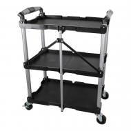 Тележка складная 3 открытые пластиковые полки GI37104 G.I.KRAFT GI37104