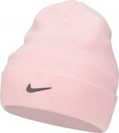 Шапка Nike K NK PEAK BEANIE SC SWSH FB6492-690 р.one size рожевий