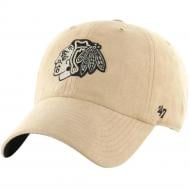 Кепка 47 Brand CHICAGO BLACKHAWKS BALLPARK SU BPSDE04USS-KH one size хаки