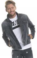 Куртка мужская демисезонная Big Star U.S. LEGEND TRUCKER 130178926 р.M черная