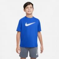 Футболка Nike B NK DF MULTI+ SS TOP HBR DX5386-480 р.XL синий