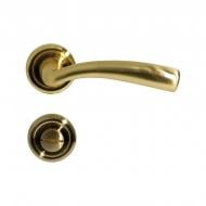 Ручка на розетці Comit z-0047 r WC матова латунь