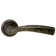 Ручка на розетці Comit z-0047 r WC антична латунь