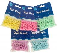 Набор бусин акриловые матовые 10 мм (в разных цветах) Аплі Краплі