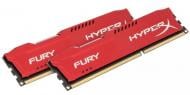 Оперативная память Kingston DDR3 SDRAM 8 GB (2x4GB) 1866 MHz (HX318C10FRK2/8) HyperX Fury Red