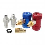 Комплект заправних муфт і перехідників R1234yf для автокондиціонера AC519PLUS SP-603010130 Комплект заправних муфт і перехідників R1234yf для автокондиціонера AC519PLUS SP-603010130