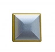 Магніт Квадрат 2 35х35 мм срібло/золото Н0003-4-3 MISLT