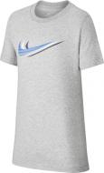 Футболка Nike U NSW TEE TRIPLE SWOOSH CU4572-063 р.S сірий