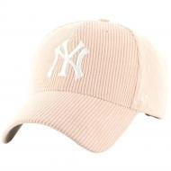 Кепка 47 Brand NEW YORK YANKEES THICK CORD THCKM17EWS-PK one size розовый