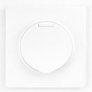 Розетка HausMark Bela с крышкой белый SNG-SCP.RD20MG1WGC-WH