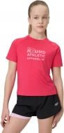 Футболка 4F TSHIRT FNK F1962 4FJWSS26TFTSF1962-53S р.146-152 розовый