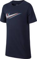 Футболка Nike U NSW TEE TRIPLE SWOOSH CU4572-451 р.L серый