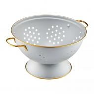 Дуршлаг Ambition ROYAL с ручками 24 см серый с золотом
