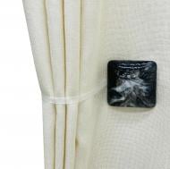 Магніт Бурштин 3 60х60 мм чорно-білий S0003-1 MISLT