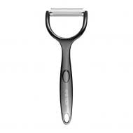 Овочечистка Ambition VELMA горизонтальна 17 см хромована чорна