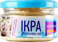 Икра атлантических рыб в белом соусе с кальмаром 160 г Norven