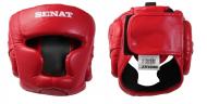 Шлем боксерский SENAT р. M 1734-red красный