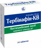 Тербінафін-КВ Київський вітамінний завод таблетки по 250 мг 14 шт.