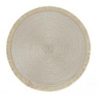 Коврик для сервировки Ambition Hawai 38 см ПВХ/ПС кремовый Коврик для сервировки Ambition Hawai 38 см ПВХ/ПС кремовый