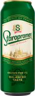 Пиво Staropramen світле фільтроване ж / б 4,2% 0,5 л