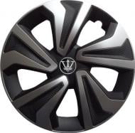 Колпак для колес CARFACE DO CFWK-1SL-14 R14" 4 шт. серебряный с черным