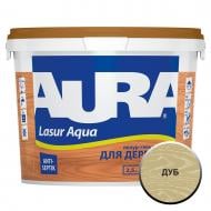 УЦЕНКА! Деревозащитное средство Aura® Lasur Aqua дуб шелковистый мат 2,5 л (УЦ №3949) (УЦ №3949)