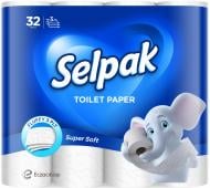 УЦЕНКА! Туалетная бумага Selpak Super Soft трехслойный 32 шт. (УЦ №3949)