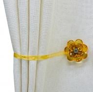 Магніт Квітка мала d40 мм помаранчевий Y0001-1 MISLT