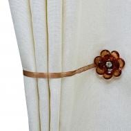 Магніт Квітка мала d40 мм коричневий Y0001-3 MISLT