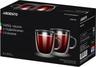 УЦЕНКА! Набор чашек ARDESTO 310 мл 2 шт. прозрачный AR2631GH (УЦ №3949)