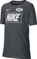 Футболка Nike B NK DRY TEE LEG SOCCER JERSEY CV2128-068 р.L серый