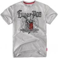 Футболка Dobermans Aggressive Luger P08 р. L светло-серый