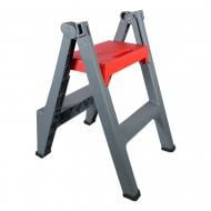 Лестница-стремянка G.I.KRAFT двухступенчатая мини грузоподъемностью до 150 кг GI36002