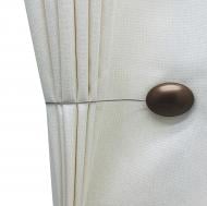 Магніт Овал 55х40 мм коричневий Н00029-14 MISLT