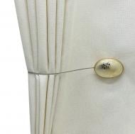 Тримач для штор Магніт овал мокре золото MIS LT