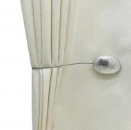 Тримач для штор Магніт овал мокре срібло MIS LT